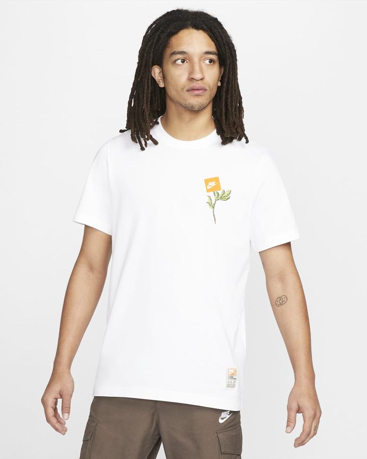 Camiseta Nike Sportswear Sole Hombre Blancas | GZUPR-6291