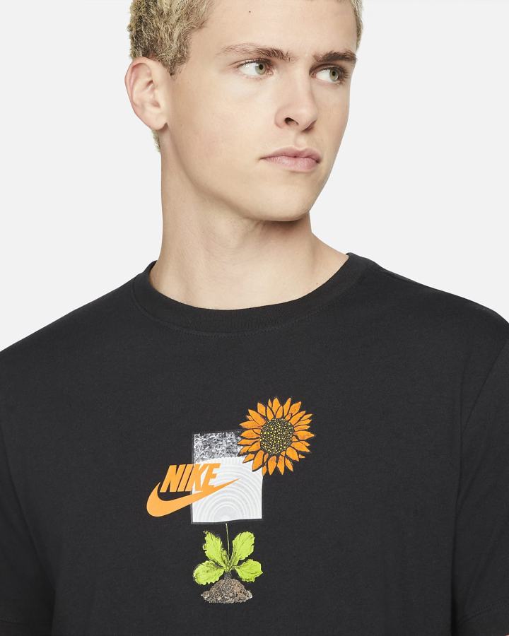 Camiseta Nike Sportswear Sole Hombre Negras | TWKPX-1639