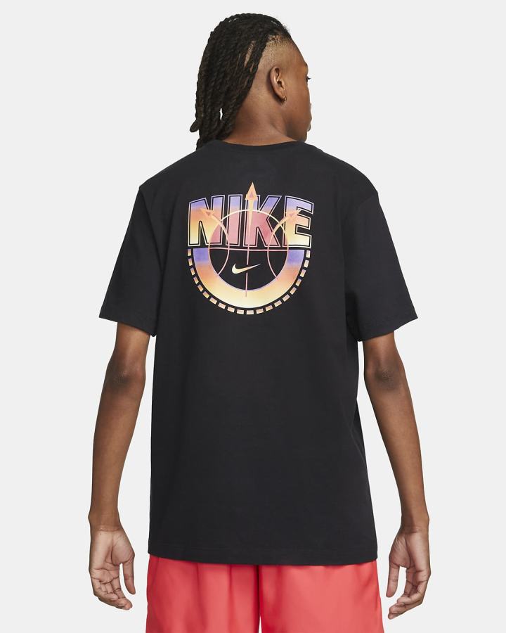 Camiseta Nike Sportswear Summer Hoops Hombre Negras | LWNUK-8067