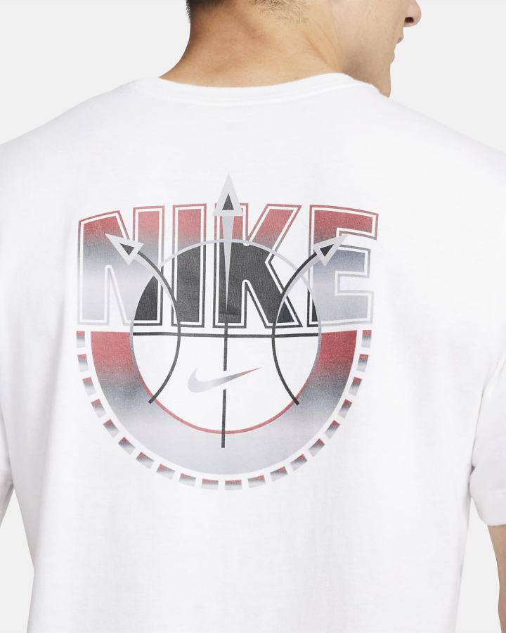 Camiseta Nike Sportswear Summer Hoops Hombre Blancas Negras | SVIMC-6903