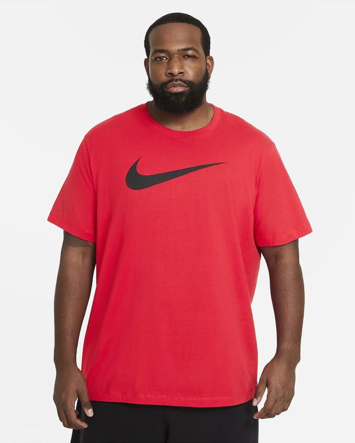 Camiseta Nike Sportswear Swoosh Hombre Azules Claro Blancas | PMWUD-1935