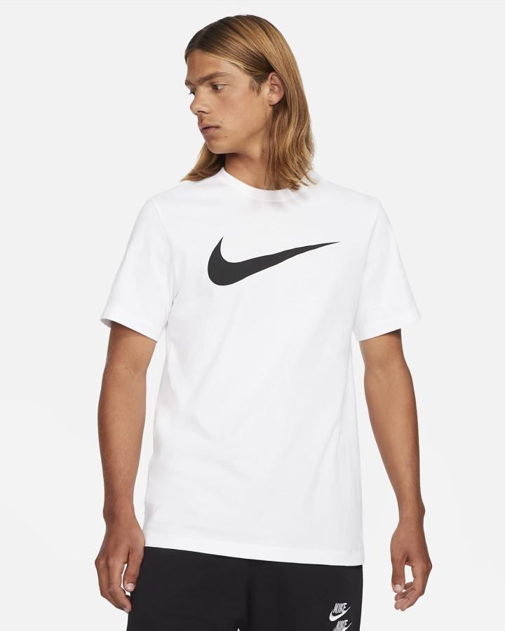 Camiseta Nike Sportswear Swoosh Hombre Azules Rojas Claro | WIDPL-5904