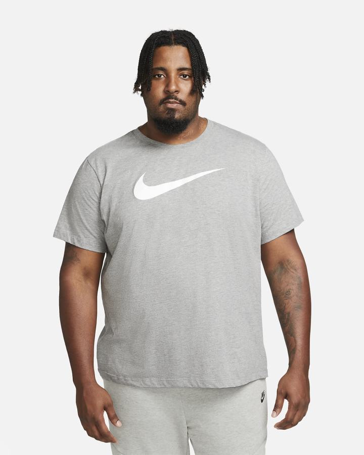 Camiseta Nike Sportswear Swoosh Hombre Blancas | TBDYJ-0175