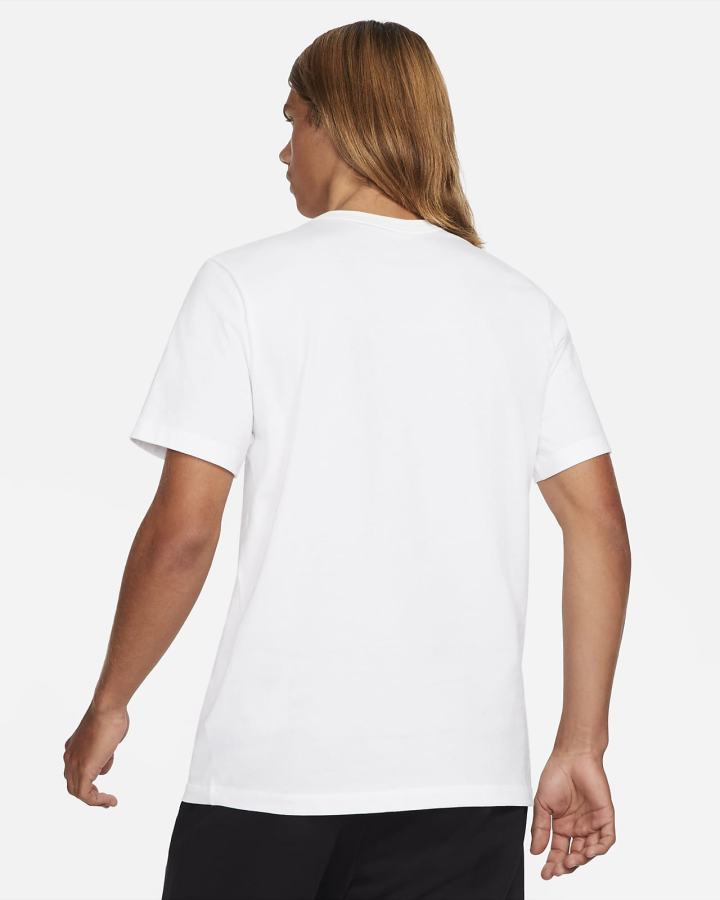 Camiseta Nike Sportswear Swoosh Hombre Blancas Negras | UKEWI-8631
