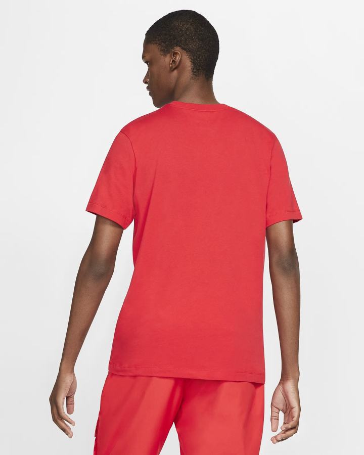 Camiseta Nike Sportswear Swoosh Hombre Rojas Negras | ILSMT-4369