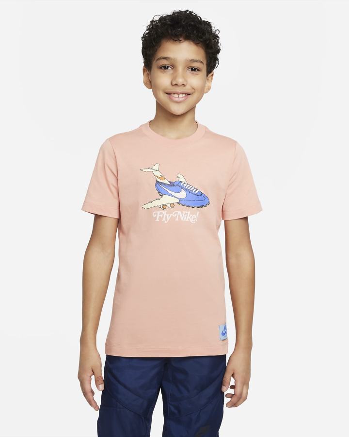 Camiseta Nike Sportswear Yeah Kids Niño Rosas | VPWTU-9768