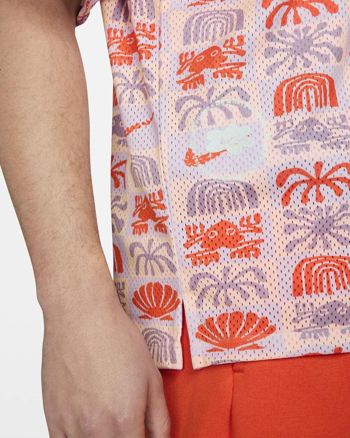 Camiseta Nike Spring Top Hombre Naranjas | WYAZI-7532