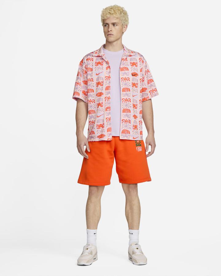 Camiseta Nike Spring Top Hombre Naranjas | WYAZI-7532