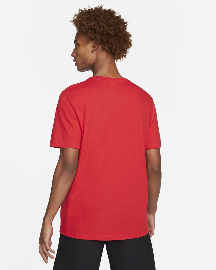 Camiseta Nike Swoosh Hombre Azul Real Azules | DRXJI-1498