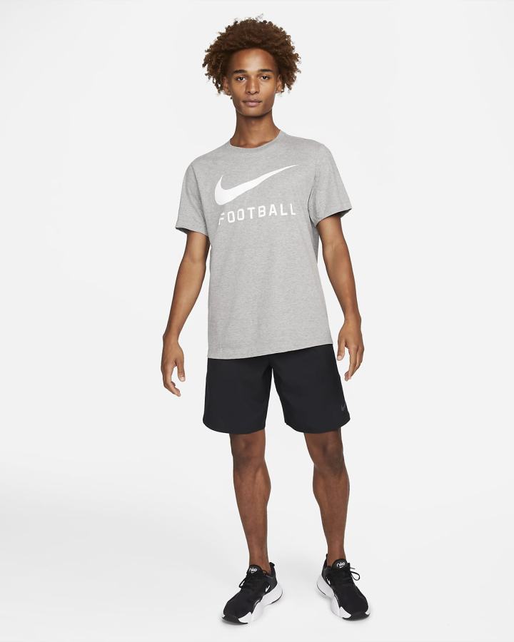 Camiseta Nike Swoosh Hombre Blancas | BVOQJ-8752