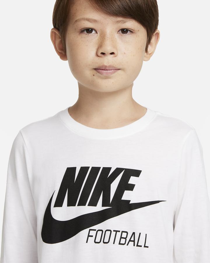 Camiseta Nike Swoosh Kids Long-Sleeve Niño Rojas | MIETW-2531