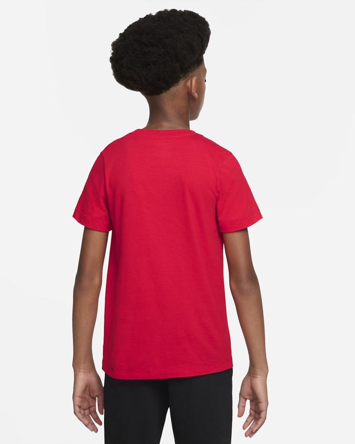 Camiseta Nike Swoosh Kids Niño Rojas | POEYN-2786