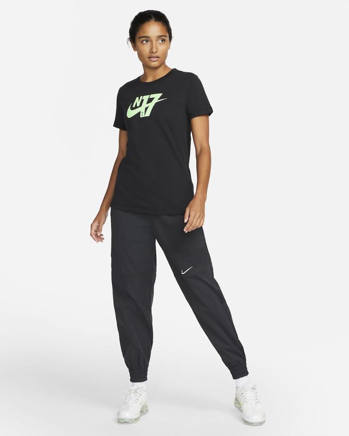 Camiseta Nike Tottenham Hotspur Soccer Mujer Negras Verde | TYQNM-9145