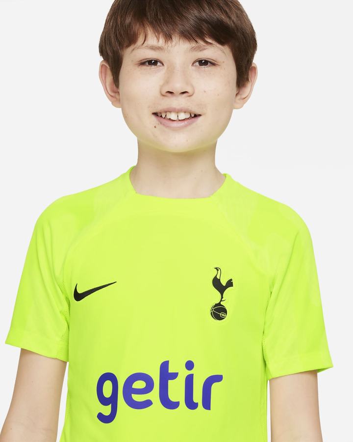 Camiseta Nike Tottenham Hotspur Strike Kids Dri-FIT Short-Sleeve Soccer Top Niña Negras | FMPCE-0481