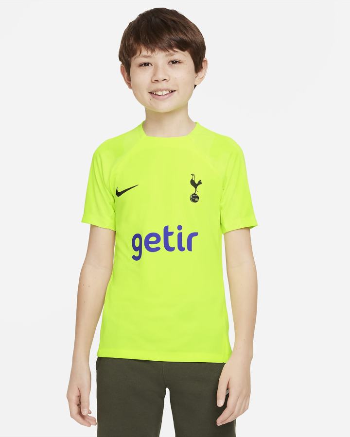 Camiseta Nike Tottenham Hotspur Strike Kids Dri-FIT Short-Sleeve Soccer Top Niña Negras | FMPCE-0481