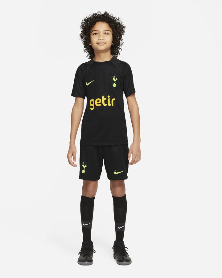 Camiseta Nike Tottenham Hotspur Strike Kids Dri-FIT Short-Sleeve Soccer Top Niña Negras | XBPFI-1437