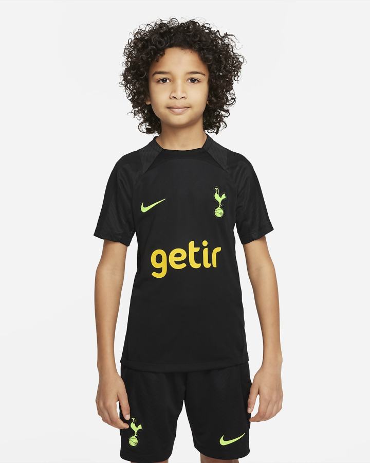 Camiseta Nike Tottenham Hotspur Strike Kids Dri-FIT Short-Sleeve Soccer Top Niña Negras | XBPFI-1437
