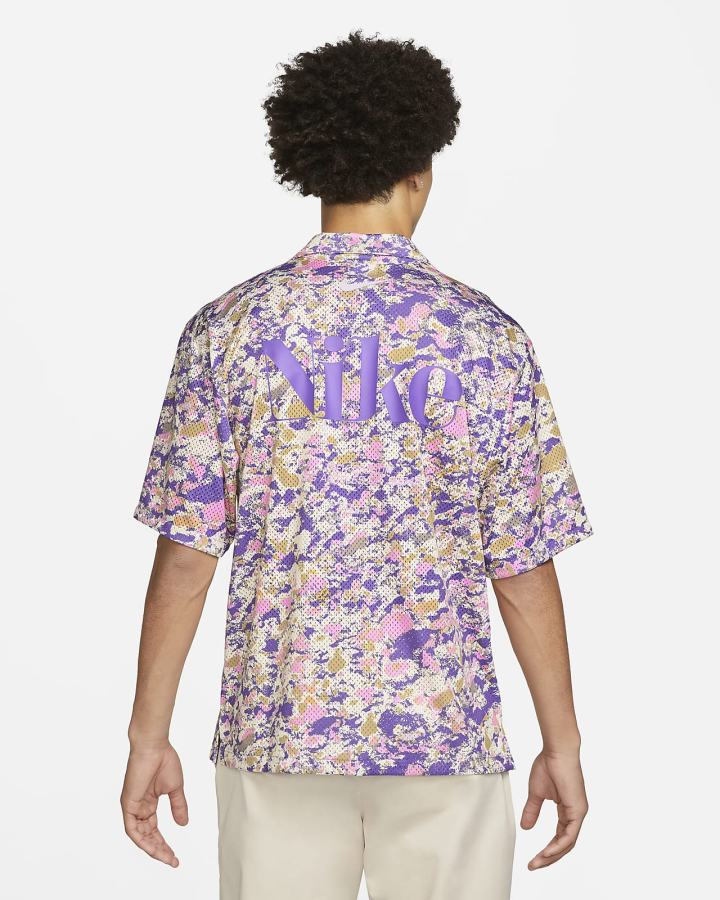 Camiseta Nike Trek Division Top Hombre Moradas | RNHSU-1402