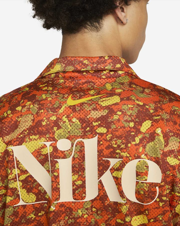 Camiseta Nike Trek Division Top Hombre Naranjas | XBDIT-5261