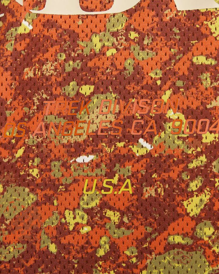 Camiseta Nike Trek Division Top Hombre Naranjas | XBDIT-5261