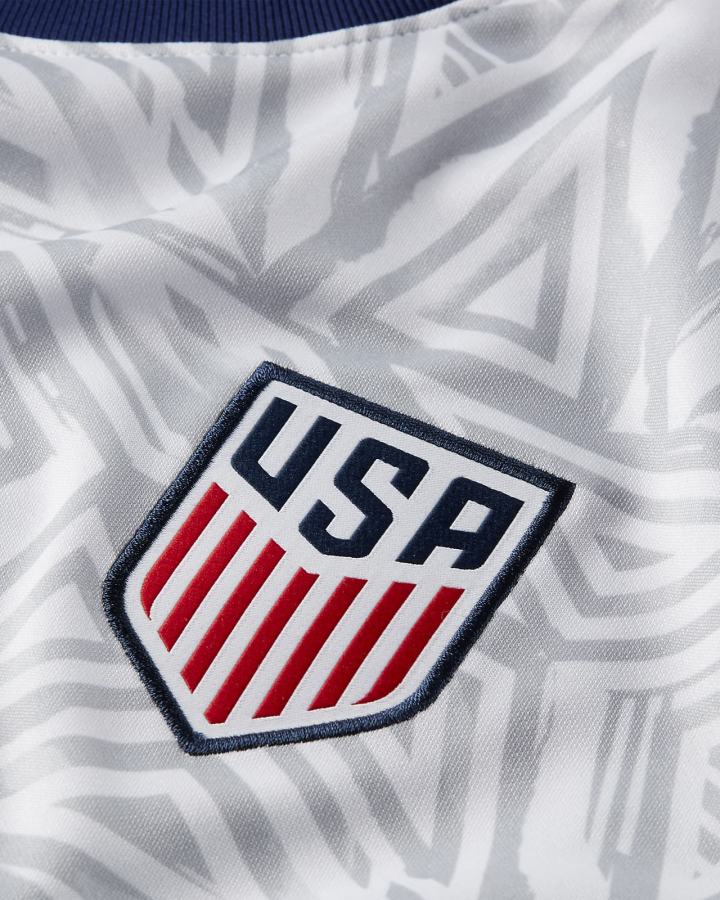 Camiseta Nike U.S. Pre-Match Short-Sleeve Soccer Top Hombre Blancas | CARXQ-4129