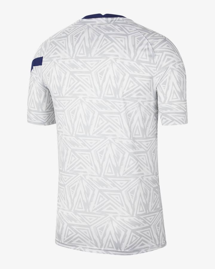 Camiseta Nike U.S. Pre-Match Short-Sleeve Soccer Top Hombre Blancas | SUEYD-7496