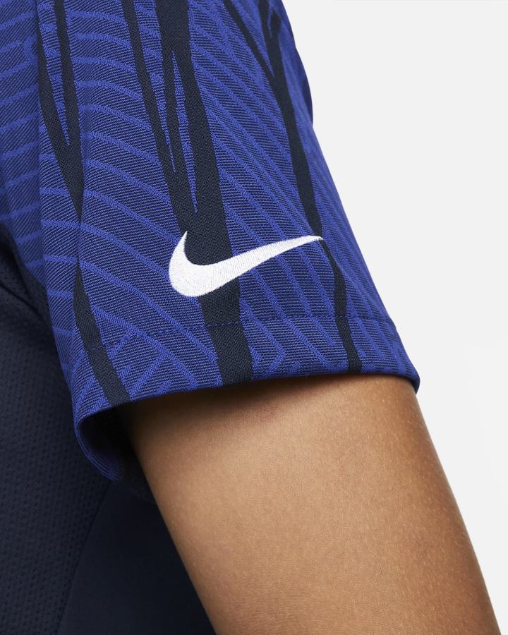 Camiseta Nike U.S. Strike Dri-FIT Short-Sleeve Soccer Top Hombre Obsidian Azules Claro Blancas | KXUWE-0496