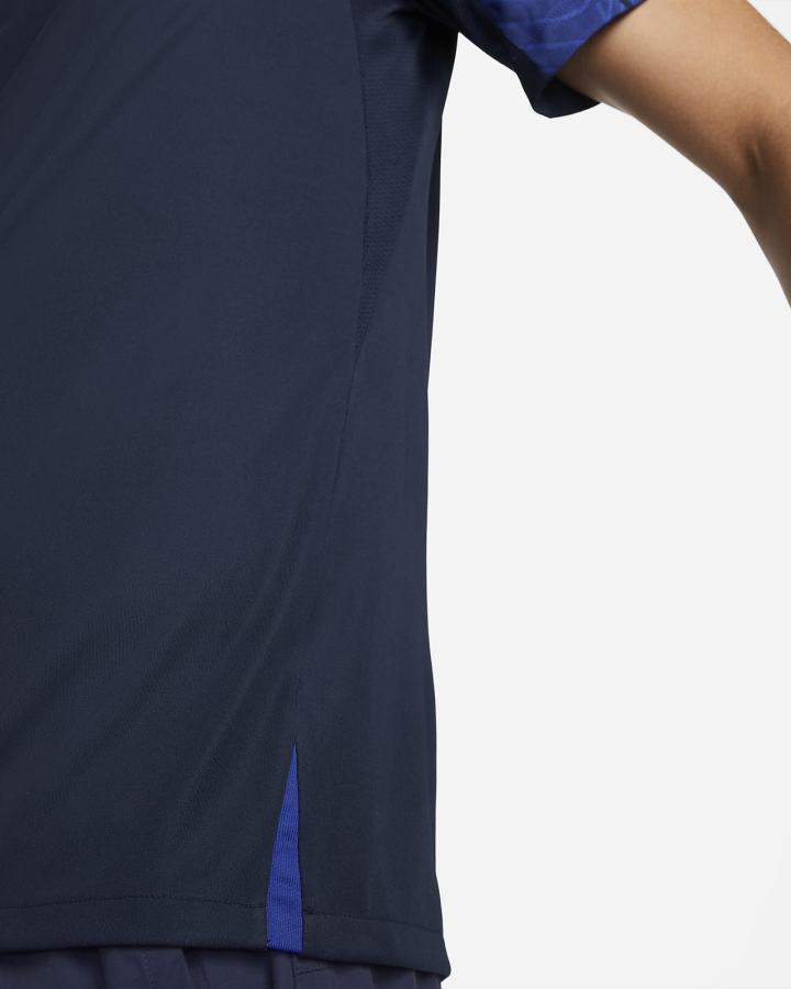 Camiseta Nike U.S. Strike Dri-FIT Short-Sleeve Soccer Top Hombre Obsidian Azules Claro Blancas | KXUWE-0496