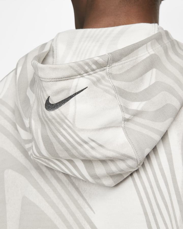 Camiseta Nike Yoga Dri-FIT A.I.R. Top Hombre Gris | VTHAQ-5093