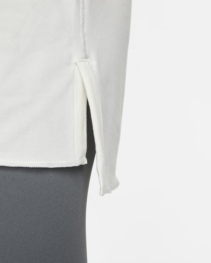 Camiseta Nike Yoga Dri-FIT Top Hombre Gris | CLWVP-8574