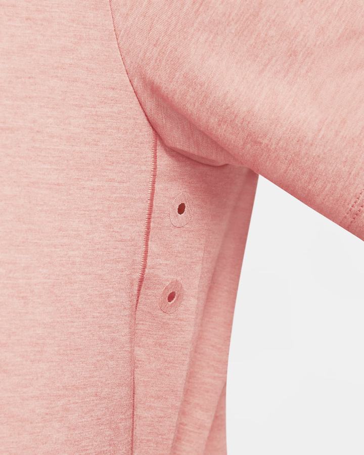 Camiseta Nike Yoga Dri-FIT Top Hombre Rosas Gris | OIJXG-2746