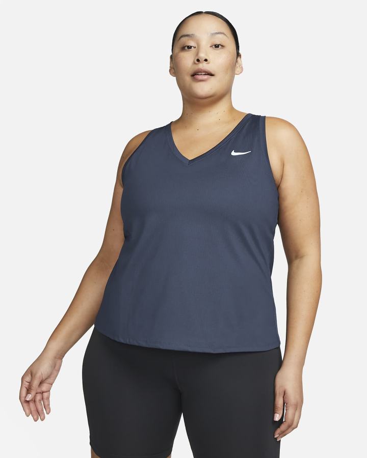 Camiseta Tirantes Nike Court Victory Tennis (Plus Size) Mujer Blancas | BXJLY-2034