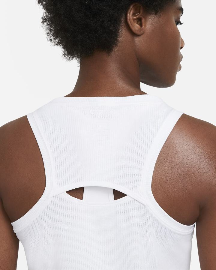 Camiseta Tirantes Nike Court Victory Tennis (Plus Size) Mujer Blancas Negras | DUAZW-9132