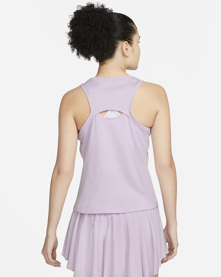 Camiseta Tirantes Nike Court Victory Tennis (Plus Size) Mujer Negras | EGLOR-4075