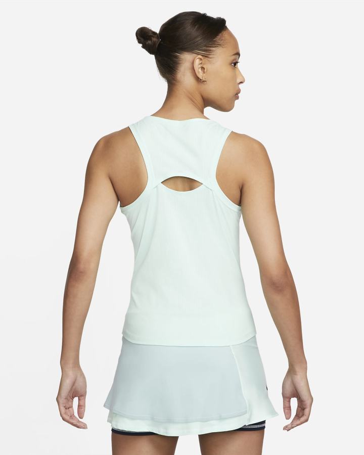 Camiseta Tirantes Nike Court Victory Tennis (Plus Size) Mujer Verde Menta Negras | FDLGA-6703