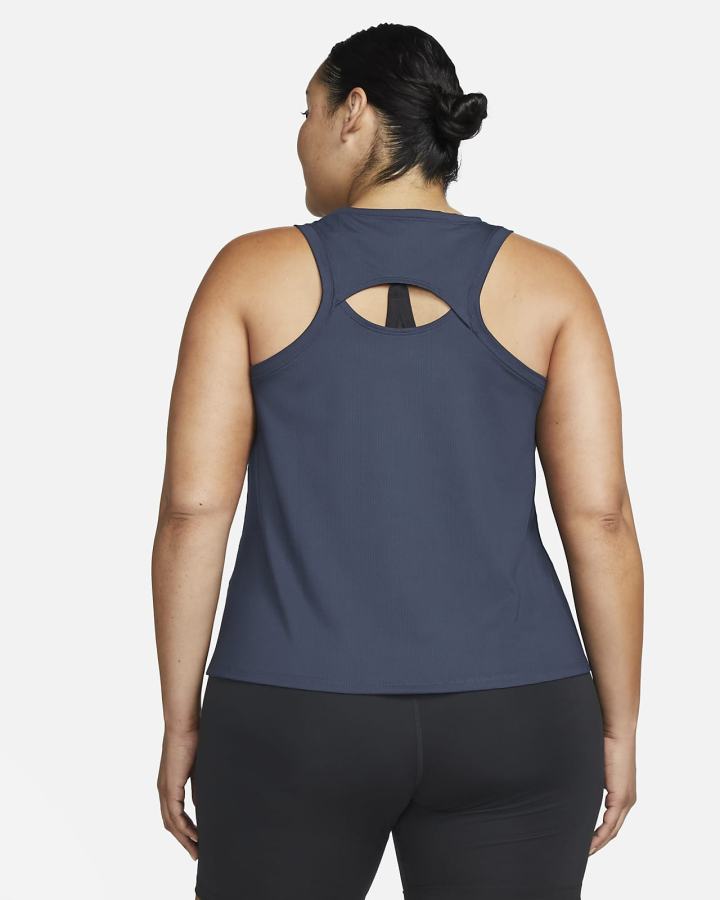 Camiseta Tirantes Nike Court Victory Tennis (Plus Size) Mujer Obsidian Blancas | FMXIG-5012