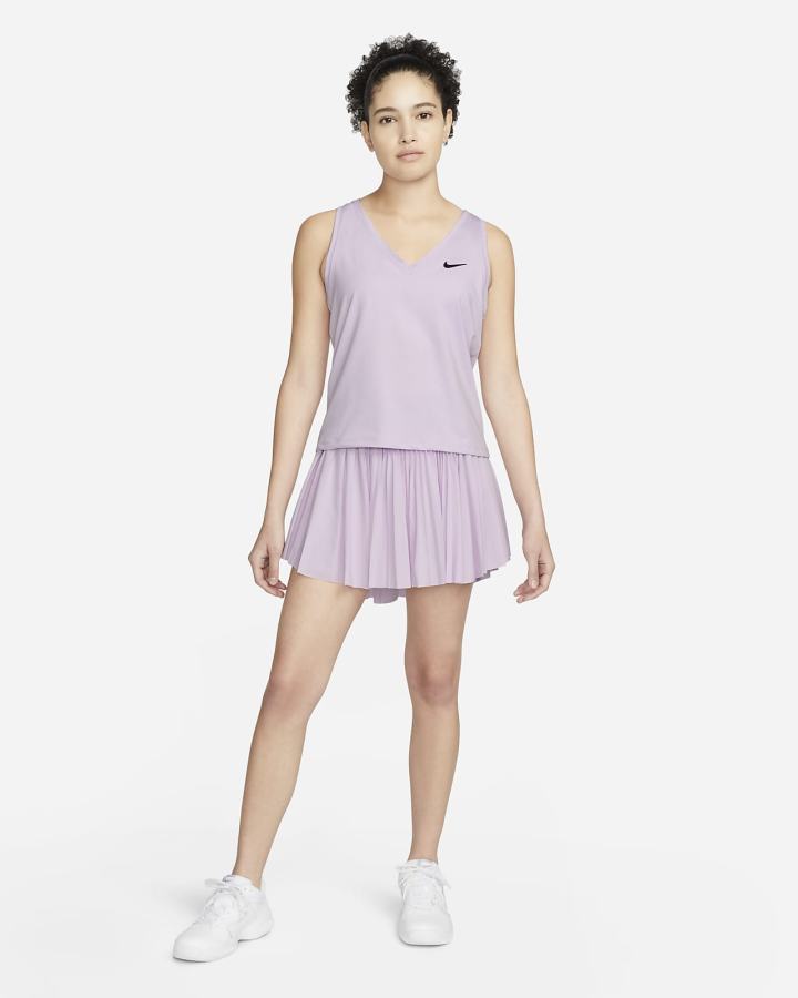 Camiseta Tirantes Nike Court Victory Tennis (Plus Size) Mujer Obsidian Blancas | FMXIG-5012