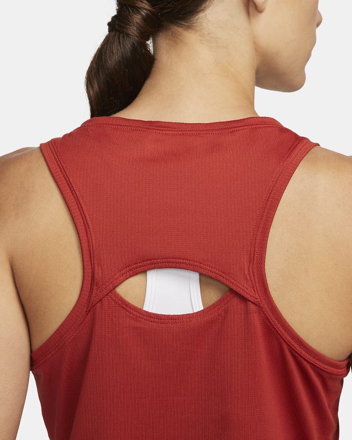 Camiseta Tirantes Nike Court Victory Tennis (Plus Size) Mujer Blancas | HDVON-0981