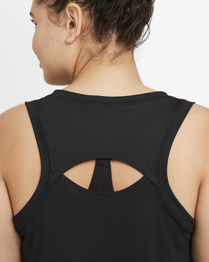 Camiseta Tirantes Nike Court Victory Tennis (Plus Size) Mujer Negras Blancas | PWDUN-3529
