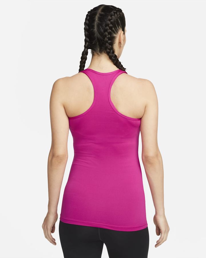 Camiseta Tirantes Nike Dri-FIT (M) (Maternity) Mujer Rosas Negras | WQRLB-2406