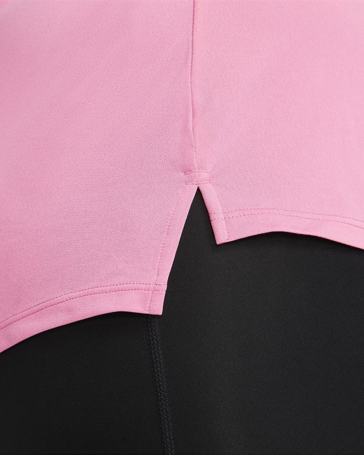 Camiseta Tirantes Nike Dri-FIT One Elastika Standard Fit Mujer Blancas | BECXU-9452