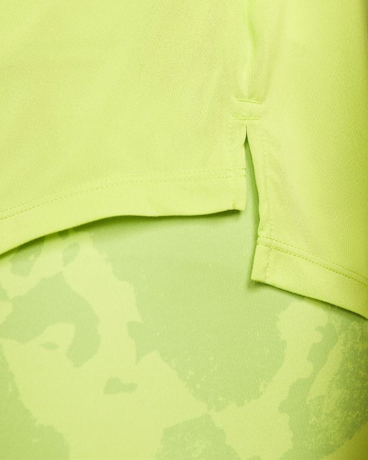 Camiseta Tirantes Nike Dri-FIT One Elastika Standard Fit Mujer Verde Blancas | KZASP-3805