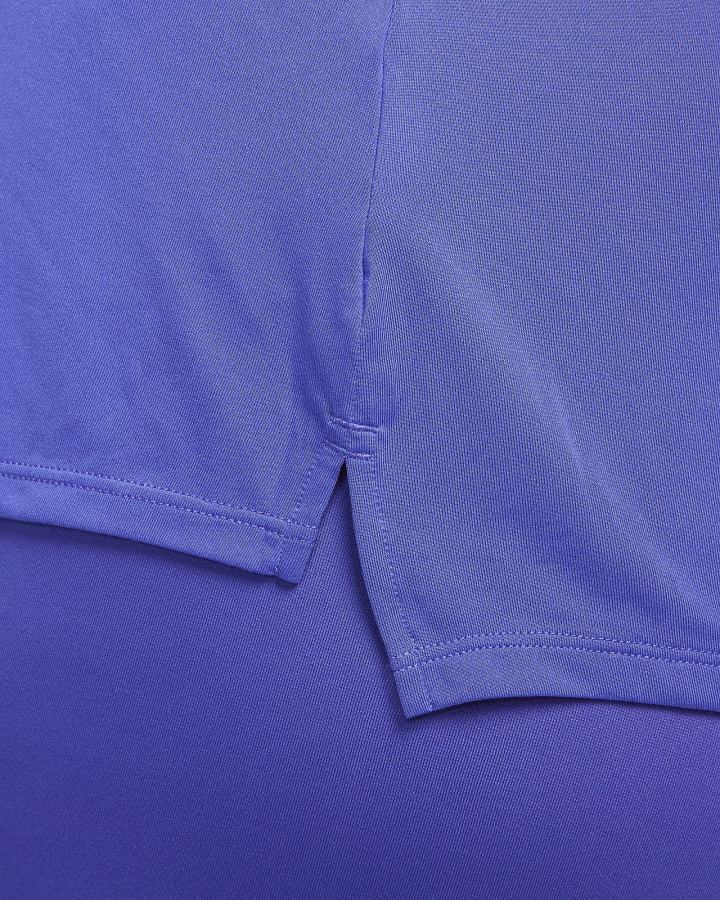 Camiseta Tirantes Nike Dri-FIT One Elastika Standard Fit Mujer Blancas | SWZBJ-6915