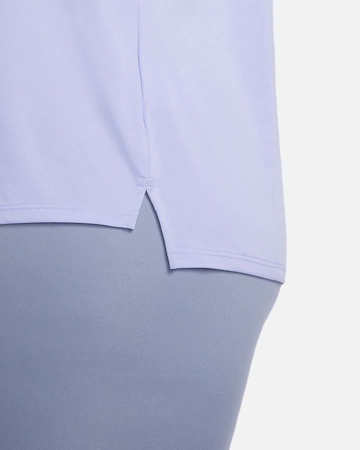 Camiseta Tirantes Nike Dri-FIT One Elastika Standard Fit Mujer Blancas | URFGW-6425