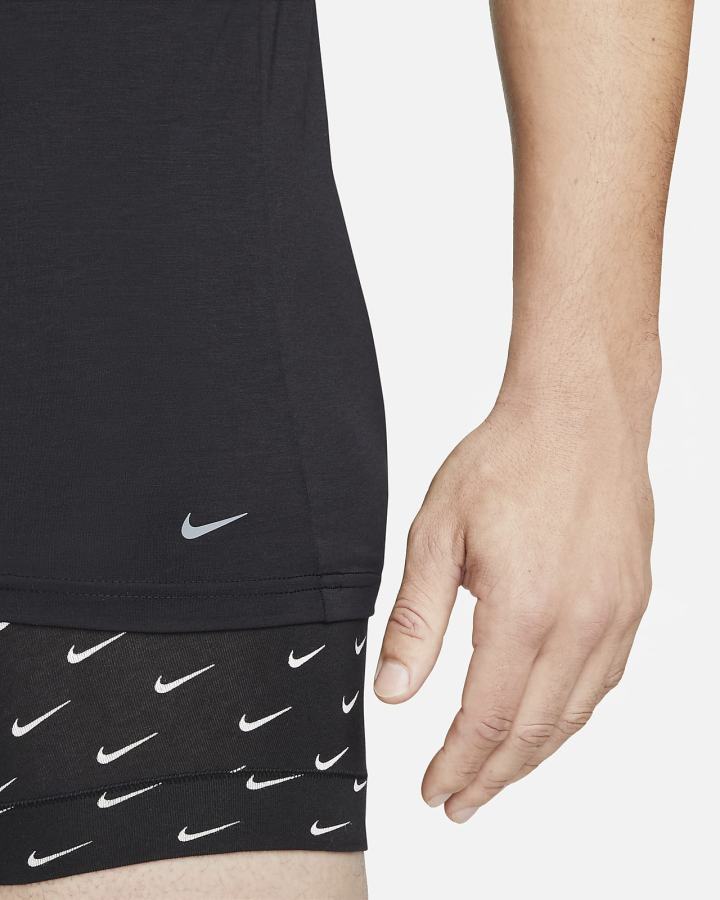 Camiseta Tirantes Nike Dri-FIT ReLuxe Tank Undershirt (2-Pack) Hombre Negras | FGVTJ-1789