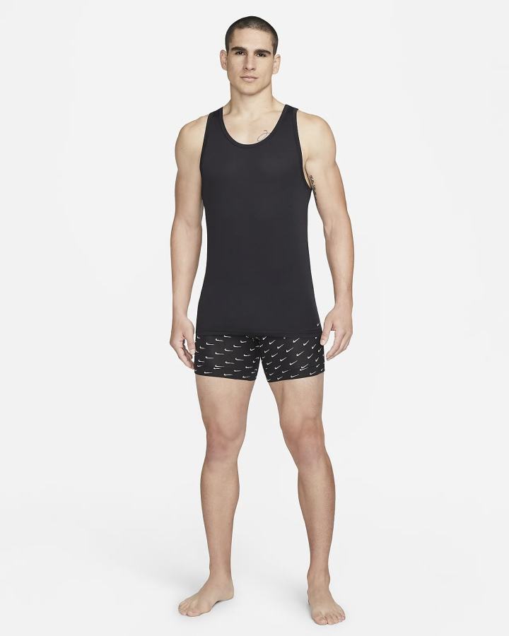 Camiseta Tirantes Nike Dri-FIT ReLuxe Tank Undershirt (2-Pack) Hombre Negras | FGVTJ-1789
