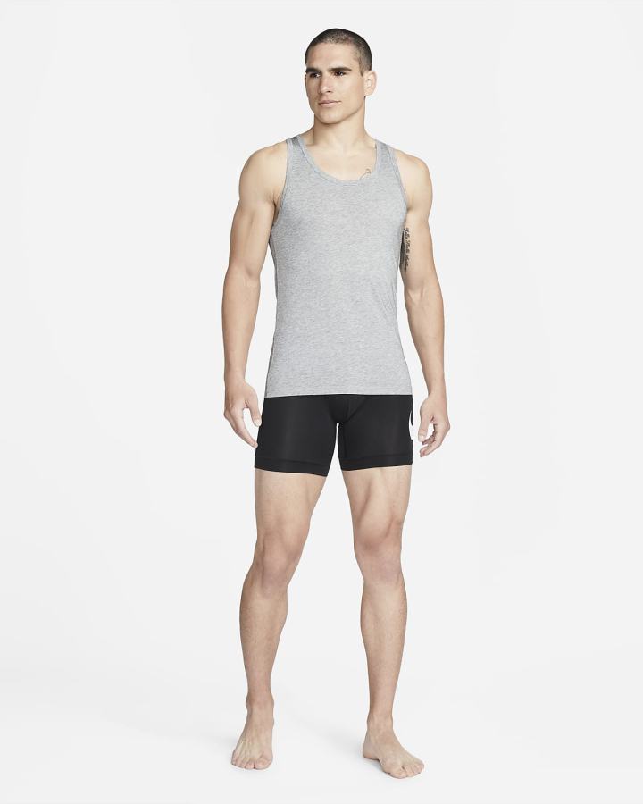 Camiseta Tirantes Nike Dri-FIT ReLuxe Tank Undershirt (2-Pack) Hombre Gris | QKIAT-2904
