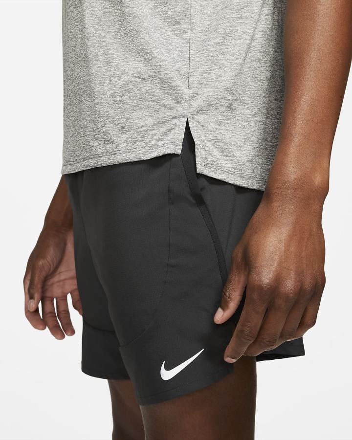 Camiseta Tirantes Nike Dri-FIT Rise 365 Running Hombre Gris | BORQY-6358