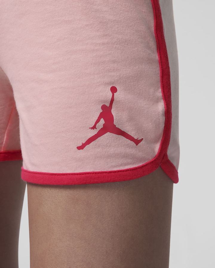 Camiseta Tirantes Nike Jordan Kids Romper Niña Coral | UERIY-5103