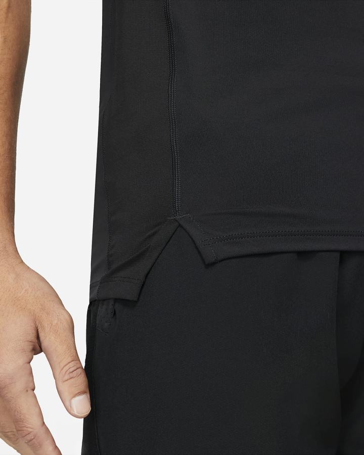Camiseta Tirantes Nike Pro Dri-FIT Slim Fit Sleeveless Hombre Negras Blancas | HBPSZ-8596